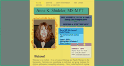 Desktop Screenshot of anneshideler.com